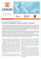 10 ans après la crise de 2007-2008 - Pauvreté et inégalités de revenus reculent à La Réunion