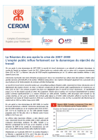 10 ans après la crise de 2007-2008 - L'emploi public influe fortement sur la dynamique du marché du travail réunionnais