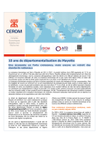 10 ans de départementalisation de Mayotte : PIB