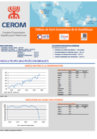 Tableau de bord économique de la Guadeloupe - 1er trimestre 2020