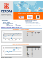 Tableau de bord économique de Guyane - Juillet 2019