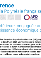 La dynamique intérieure, conjuguée aux records à l'export, porte la croissance économique de 2023 en Polynésie française