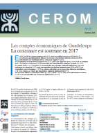 Les comptes économiques de la Guadeloupe en 2017 - octobre 2018