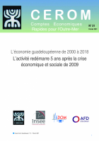 L'économie guadeloupéenne de 2000 à 2018 : l'activité redémarre 5 ans après la crise économique et sociale de 2009