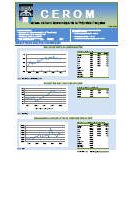 Tableau de bord CEROM - Polynésie française - Août 2015
