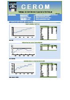 Tableau de bord CEROM de la Martinique - Août 2013