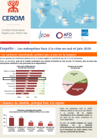 Les entreprises face à la crise en mai et juin 2020