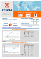 Tableau de bord économique CEROM du 3e trimestre 2024